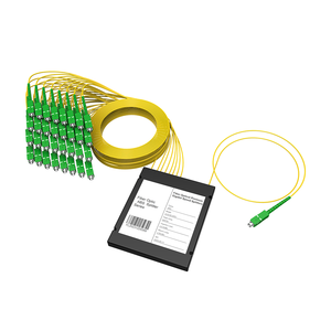 รองรับ OEM ODM โรงงานโดยตรง ตัวแยกไฟเบอร์ออปติก PLC แบบ 1x32 SC APC ชนิดกล่อง ABS สำหรับเครือข่ายโทรคมนาคม - Product Image 2