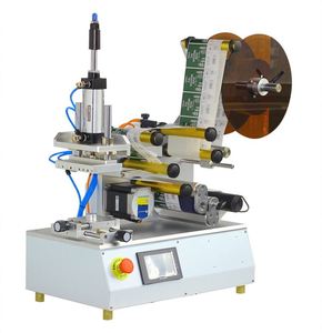 LT-80 Table-Top Semi-Automatic Flat Surface Labeling Machine for Square Bottles Non-drying Adhesive Labeling Machine - Product Image 2