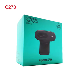 Webcam Logitech C270 HD 720P 30FPS, mise au point fixe, microphone intégré à réduction de bruit, caméra Web USB2.0 pour Windows et Mac, streaming - Product Image 2