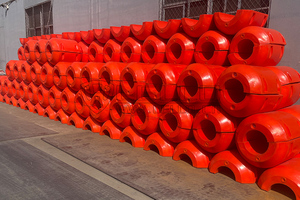 Phao nổi ống hút bùn, ống nhựa polyethylene chống tia cực tím, phao nổi hút bùn, phao nổi ống hút nước - Product Image 5