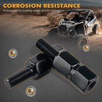 Rehausseurs de siège en alliage d'aluminium anodisé NICECNC de 1,77'' pour Can-Am Maverick X3 2017-2023