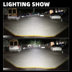 S62 Super Bright 33w/48w High Definition Car <b>Lighting</b> Ball Bi Led <b>Projector</b> Lens 2.5 Inch Dual Direct Beam Headlight Lens - Product Image 6