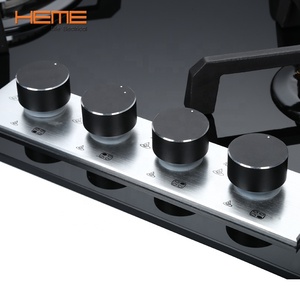 24 pouces 4 brûleurs table de cuisson à gaz encastrée appareil de <span class=keywords><strong>cuisine</strong></span> électronique pour GPL naturel certifié CE en verre trempé - Product Image 3