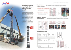 הליי 3 דרך מלגזה חשמלי להגיע משאית 1.5טון 2ton קיבולת הרמה 3 מ '8 מ' גובה trilex עצמי להרים stacker מחסן - Product Image 6