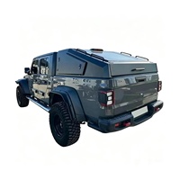 Bâche de benne de camion rétractable en alliage d'aluminium, étanche, installation sans perçage pour F 0 Ranger Raptor Frontier Navara Titan