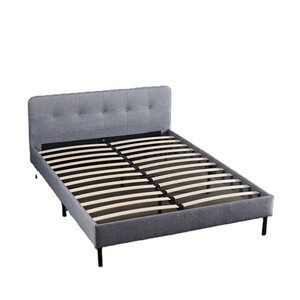 Mobili moderni <span class=keywords><strong>per</strong></span> letti singoli <span class=keywords><strong>letto</strong></span> matrimoniale completo <span class=keywords><strong>singolo</strong></span> <span class=keywords><strong>per</strong></span> bambini testiera morbida in tessuto a basso profilo - Product Image 4