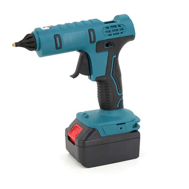 Lithium Battery Cordless Rechargeable Full Automatic Hot Melt Glue Gun Machine for DIY Home Use