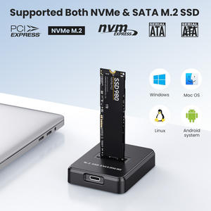 <span class=keywords><strong>M</strong></span>.<span class=keywords><strong>2</strong></span> NVMe SATA ke USB C, stasiun Dok dua protokol <span class=keywords><strong>M</strong></span>.<span class=keywords><strong>2</strong></span> ke adaptor USB C 10Gbps sarung SSD eksternal untuk kunci <span class=keywords><strong>M</strong></span> - Product Image 5