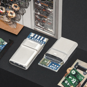 Conector USB-C Macho de 3 Puertos con Clasificación de 5A y Terminal de Tornillo para Placa PCB, para una Conectividad Óptima - Product Image 3