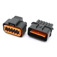 Connecteur automobile étanche LIZONE PB621-12020 à 12 broches, fiche mâle en laiton à vis, faisceau de câblage de capteur de lampe de voiture de haute qualité
