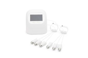 Masajeador de dedos dorados EMS RF infrarrojo portátil Dispositivo de belleza facial Radiofrecuencia para estiramiento facial Microcorrientes de plástico - Product Image 2