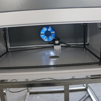 Machine de découpe laser pour décorations de gâteaux en acrylique 4060 avec pompe à air, pompe à eau, lit en nid d'abeille, rail de guidage linéaire haut et bas, porte à passage long