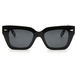 جديد عالي الجودة مشبك TAC مستقطب مغناطيسي على النظارات الشمسية شعار مخصص مربع إطار اسيتات سميك نظارات - Product Image 6