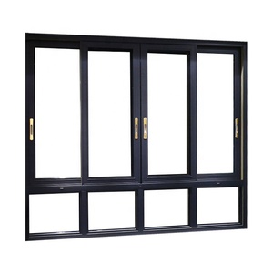 Fenêtre à battant en aluminium à rupture <span class=keywords><strong>de</strong></span> pont thermique, <span class=keywords><strong>double</strong></span> <span class=keywords><strong>vitrage</strong></span> en verre trempé transparent, certifiée Energy Star, design personnalisé, moustiquaire magnétique - Product Image 6