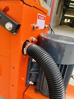 Ponceuse à béton 380V 350mm avec aspiration intégrée, prix usine, polisseuse 14 pouces à vendre