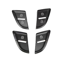 Trim & Parts suku cadang otomotif tombol sakelar kunci pintu depan & belakang penutup Panel Trim untuk Audi A4L 2011-2016 kondisi baru