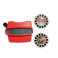 Jouet de visionneuse de bobine stéréo 3D en plastique pour cadeau de Noël des enfants de maître de la vue 3D personnalisé