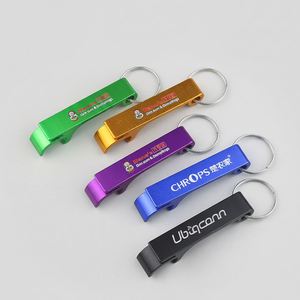Coloured Bottle Opener <b>Key</b> Ring Custom Logo Metal <b>Key</b> <b>Chain</b> for Gift - Product Image 3