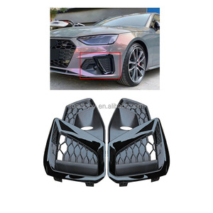 Thiết kế thể thao mới aftermarket ABS đen đèn sương mù bìa cho Audi 2020-2022 A4/S4 b9pa sửa đổi nâng cấp để S4 đèn sương mù nướng - Product Image 3