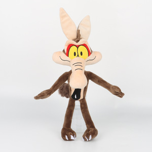 Peluche HECION <span class=keywords><strong>Coyote</strong></span> Loup, Personnage de Dessin Animé, Poupée Douce, Animal en Peluche Amusant, Loup Fou, Cadeau pour Enfants, Amis, Article de Collection - Product Image 1