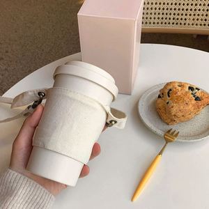 Mug à café réutilisable biodégradable en PLA de 12 oz/15 oz, respectueux de l'environnement, compatible lave-vaisselle, logo personnalisé OEM/ODM, cadeau écologique promotionnel - Product Image 4