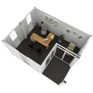 High Quality Customized Design Structure Portable Modular Container House 2 Bedroom Prefabricated Building Home - Product Image 4