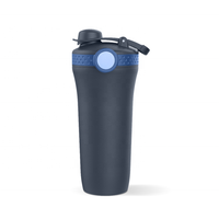 Bouteille shaker de protéines, double paroi, en acier inoxydable, avec aimant puissant, pour GYM en plein air, 30 ml 26oz