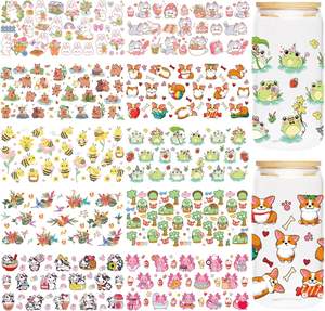 Impresión de Edición Limitada, Pegatinas UV DTF, Pegatina Personalizada de <span class=keywords><strong>Minecraft</strong></span> con Diseño de Diablo que Brilla en la Oscuridad para Muebles de Madera y Manualidades - Product Image 3