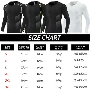 Compression course chemises hommes séchage rapide Fitness Gym sport T-shirts Football entraînement musculation course collants vêtements <span class=keywords><strong>233</strong></span> - Product Image 5