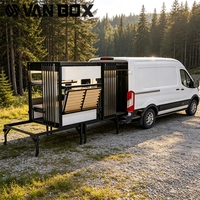 Boîte modulaire Van Camper Vanbox pour fourgonnette, boîte de camping intégrée, module de conversion compact pour camping-car