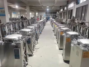 35 50 75 100 120 150l autoclave à contre-pression autoclave stérilisateur automatique vertical pour la nourriture