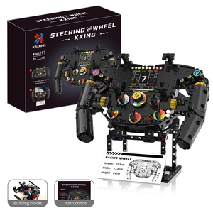 Volante de <span class=keywords><strong>Fórmula</strong></span> K96127, Soporte para Teléfono, STEM, Controlador Genesis, Bloques de Construcción, Juguetes de Montaje, Modo VOLANTE DE CARRERAS - Product Image 6