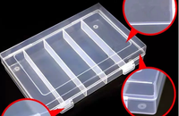 Boîte de rangement vide pour capsules de pièces de monnaie pour 100 capsules de 25 mm/27 mm/30 mm et tube de 27 mm