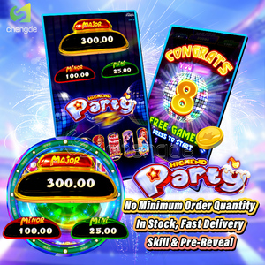 43 Inch Curved Touch Screen Vertical Arcade Skill Game Machine Metal Cabinet Highend Party <b>Link</b> Game Board Software - Product Image 6