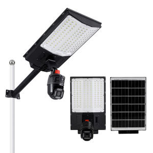 Interruptor de sensor Luces de calle solares al aire libre con fuente de alimentación de batería de cámara CCTV IP67 - Product Image 1