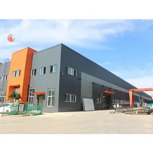 Prefabricated Light Steel Structures Industrial Warehouse Workshop Steel Metal Buildings Sheds Construction