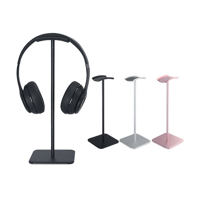 Wholesale Aluminum Headphone Holder Headset Stand Table Headphone Stand Headphone Stand