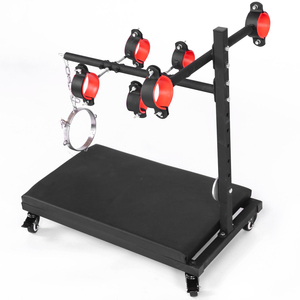 Chariot de bondage mobile BANSEY avec support pour dildo, lit de contention robuste, Panca, Fesselstuhl, produits SM - Product Image 3