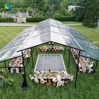 Tente Atrium en Alliage d'Aluminium Personnalisée pour Activités Extérieures, Expositions de VR, Stockage, Banquets et Mariages
