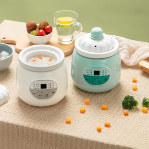 mcdou Produits pour bébés : Mijoteuse électrique multifonction avec revêtement céramique, pour bouillie, soupe, ragoût de nid d'oiseau et cuiseur vapeur - Product Image 4