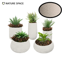 Pot Bunga Fiberglass Minimalis Nordik Ramah Lingkungan Ringan Tahan Air Gantung Lantai Dekorasi Rumah & Taman Pusat Perbelanjaan