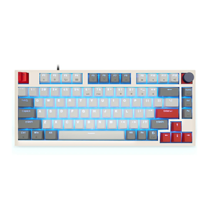 คีย์บอร์ดเกมมิ่ง <span class=keywords><strong>Skyloong</strong></span> GK75 PBT&ABS 75% ปุ่ม RGB รองรับโหมด Tir-mode รองรับระบบคู่ สวิตช์ออปติคอลแบบตั้งโปรแกรมได้ สำหรับพีซีเกมมิ่ง - Product Image 1