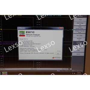 Analizador de Redes Keysight E5071C-4K5 300kHz-20GHz 4 Puertos, SE VENDE COMO ESTÁ - Product Image 3