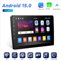 Stereo Mobil Android 9.0 Inci 2+32G Wireless Carplay Bluetooth GPS Navigasi Kamera Mundur Pemutar Multimedia