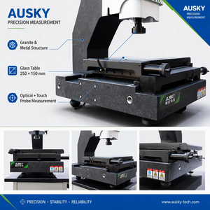 AUSKY Machine de Mesure Optique 2D 3D Haute Performance, Système de Mesure Vidéo, Comparateur d'Inspection Visuelle - Product Image 5