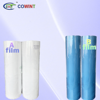 Cowint lembaran kertas cetak Uv mudah dikelupas 30cm * 50M bahan PU Film B Murah stiker Logo OEM/ODM