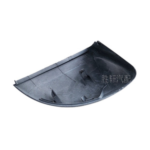 Volkswagen Rearview <b>Mirror</b> Covers Full Set <b>Plastic</b> Black White 12V Spherical Glass <b>Mirror</b> 3M Tape Installation - Product Image 4