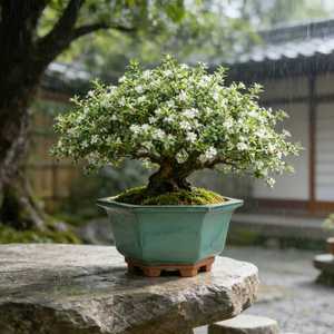 Maceta de lujo de arcilla morada de seis lados, de dos piezas, tamaño grande, para uso en suelo, para plantar bonsáis y plantas verdes en patio y balcón. - Product Image 3