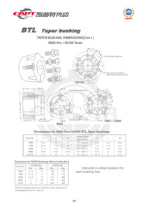 บูชแบบเรียวยาว14มม. สำหรับรอกสายพาน V เฟืองโซ่แยก<span class=keywords><strong>1108</strong></span>เหล็ก45 # - Product Image 4