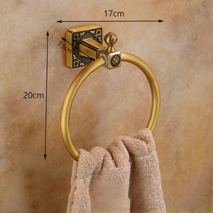 Set da bagno Vintage a parete portasciugamani moderni antichi Set spazio in alluminio portasciugamani <span class=keywords><strong>porta</strong></span> portasciugamani Kit scaffali - Product Image 5